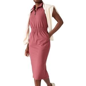 Athleta Retroterry Dress in Rosewood Women's Size XS in New With Tags Condition